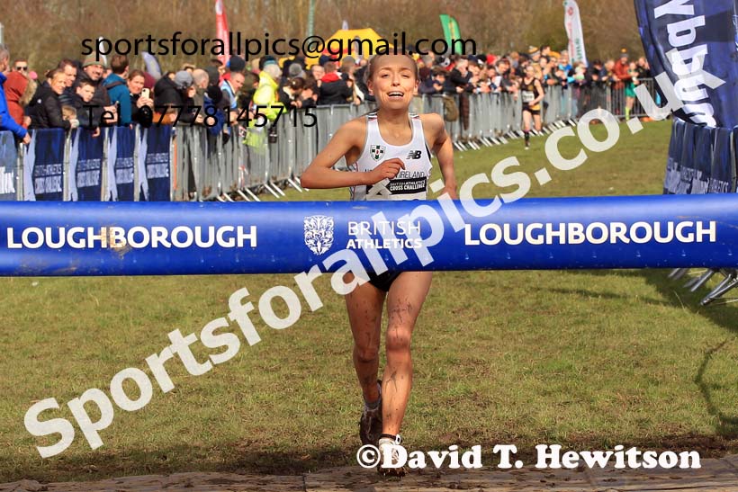 Senior Womens 2023 UK CAU Inter Counties Cross Country Champs, Prestwold Hall, Loughborough. Photo: David T. Hewitson/Sports for All Pics
